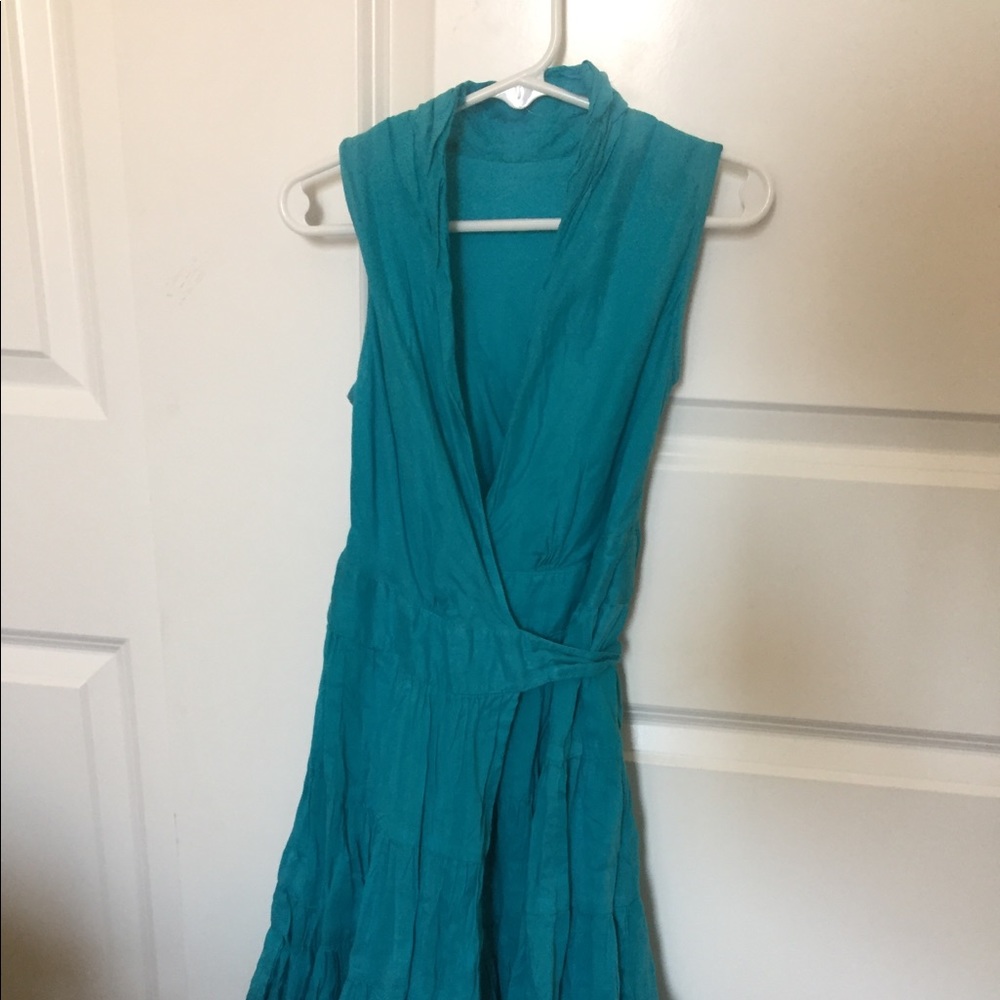 Boutique wrap around summer dress
